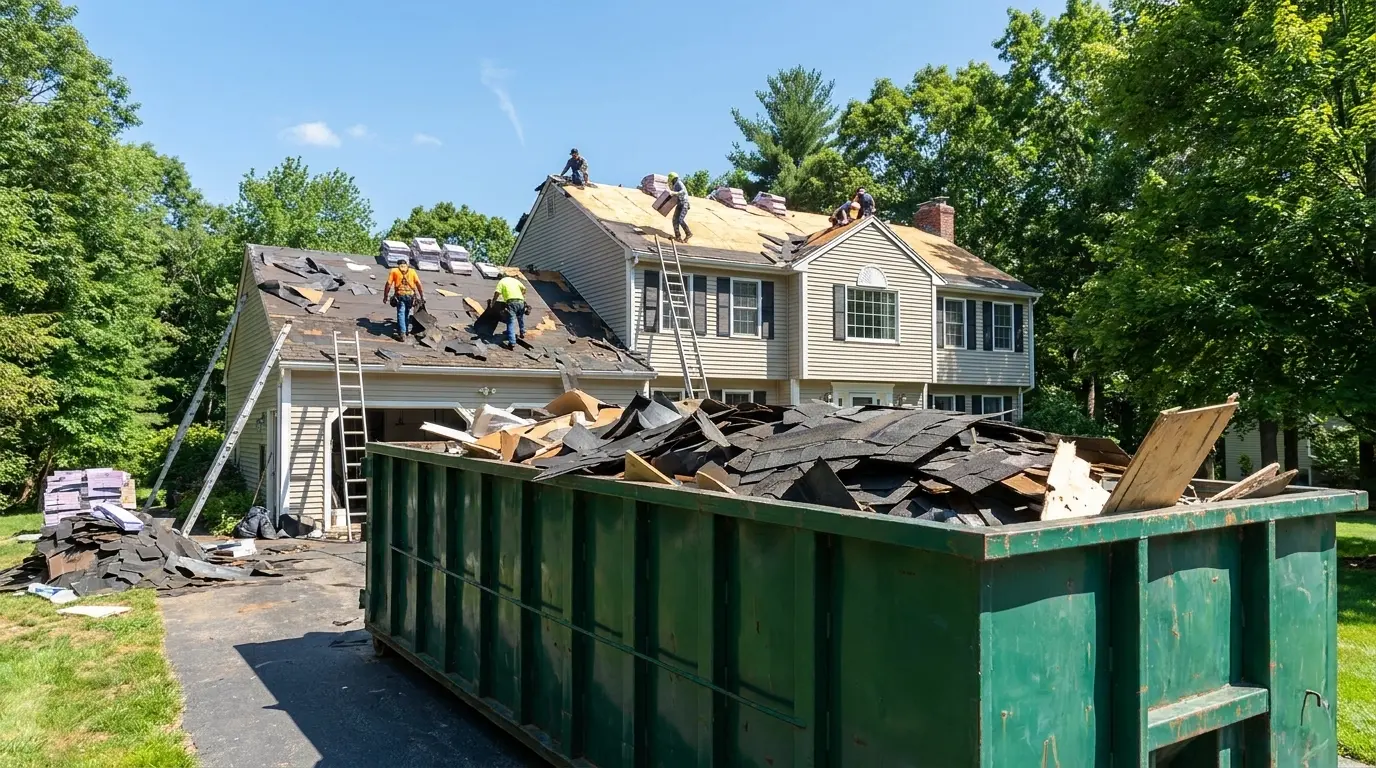 Dumpster Rental — on-site job work