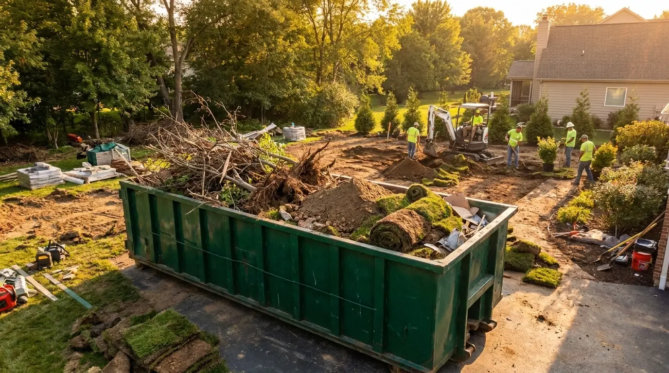 Dumpster Rental — completed project