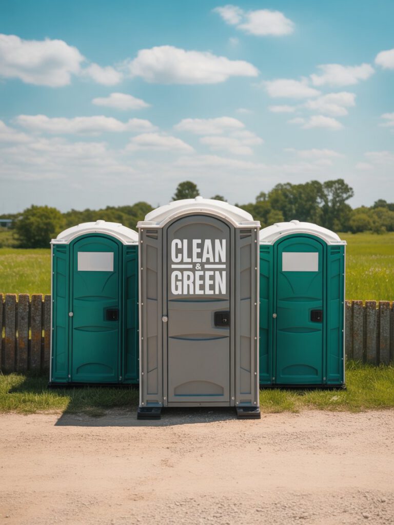 a photograph of three portable toilets - Bellevue, PA 15202 8 a photograph of three portable toilets - Bellevue, PA 15202 7